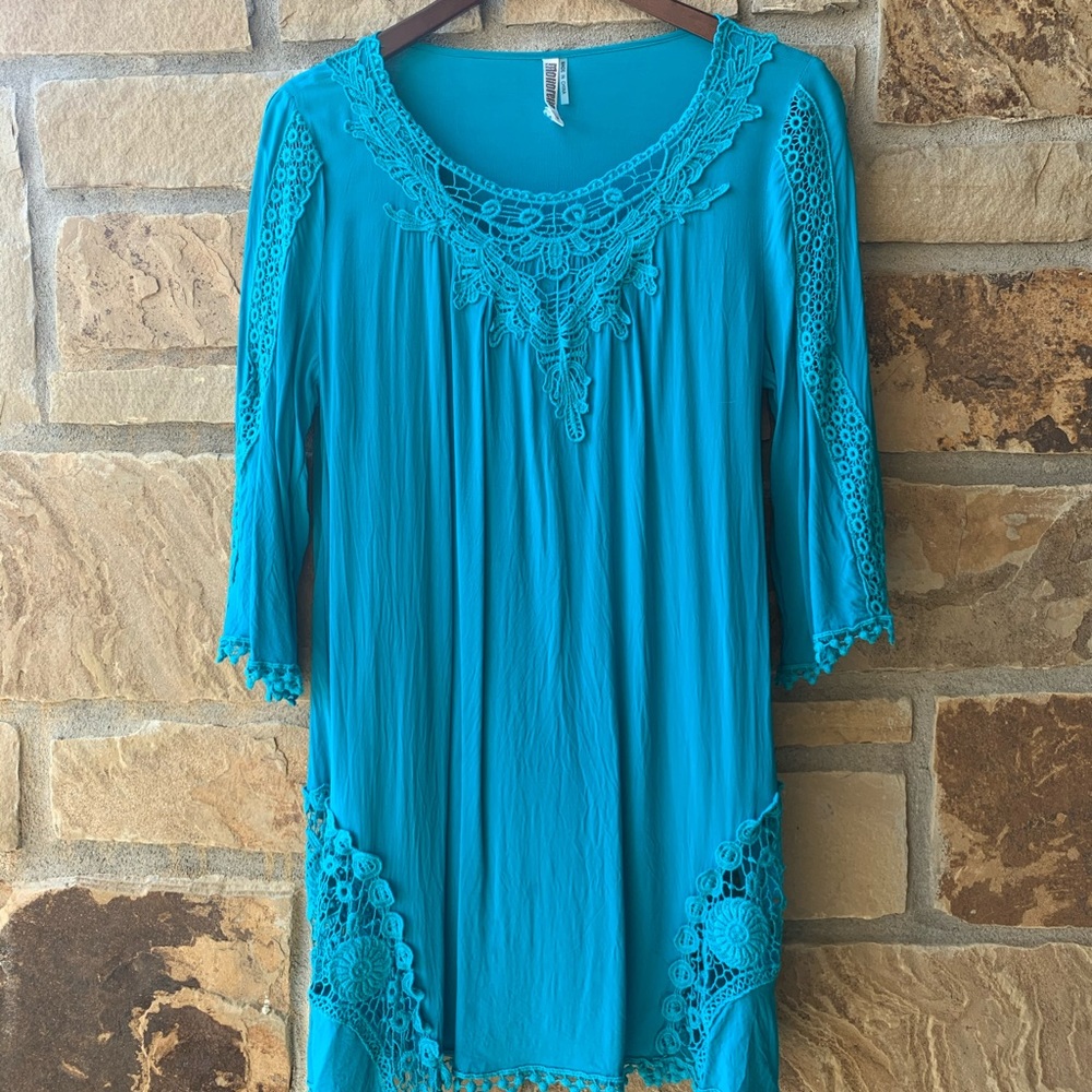 Monoreno Women’s Tunic Blue M